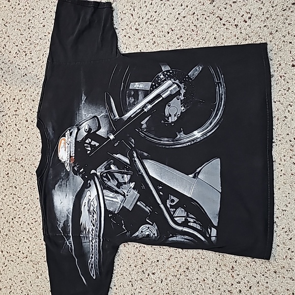 Harley Davidson All Over Print T-shirt - Picture 6 of 7